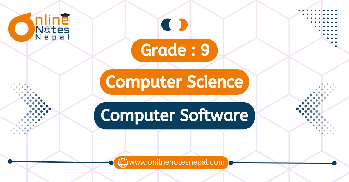 Unit 5: Computer Software in Grade 9